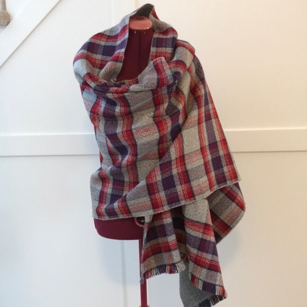 Roots blanket scarf wrap throw large